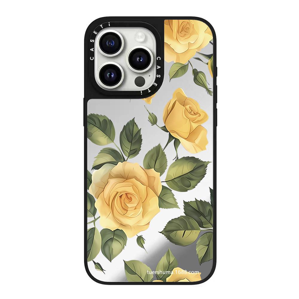 CASETi华强北代购 高品质清新花朵苹果16适用iphone15 14pro12Pro