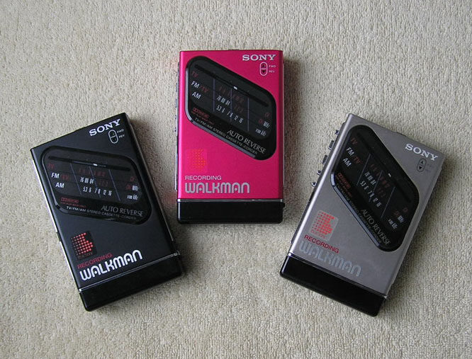 SONY WM-F203 Include and play tape walk-in