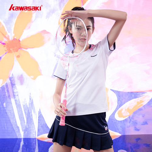 Kawasaki羽毛球服两件套