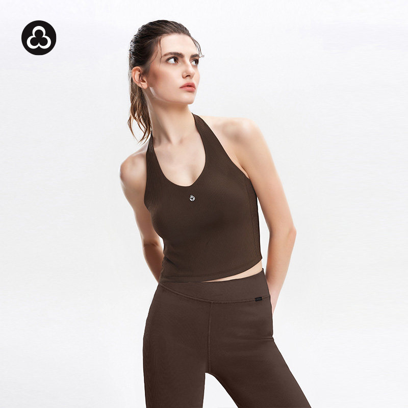 TITIKA运动内衣 法式运动背心女春夏季防震跑步瑜伽可外穿