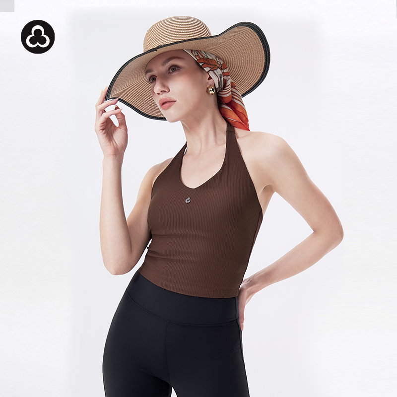 TITIKA运动内衣 法式运动背心女春夏季防震跑步瑜伽可外穿