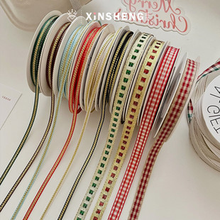 碎碎星·丝带鲜花束包装 芯苼物语 绑带diy花艺资材 圣诞节新品