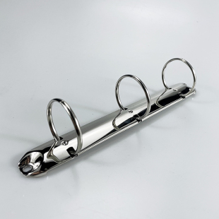 3孔O型多孔文件夹活页夹铁夹五金文具夹装 订A4三孔扣夹圆型21Cm