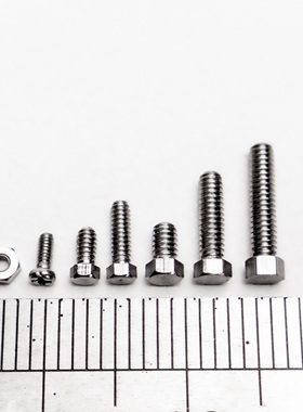 1/14工程挖掘机模型 非标自制304外六角螺丝 卡勃力特K970