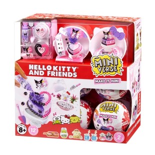 MGA miniverse三丽鸥美库洛米食第二弹微缩厨房diy仿真盲盒玩具