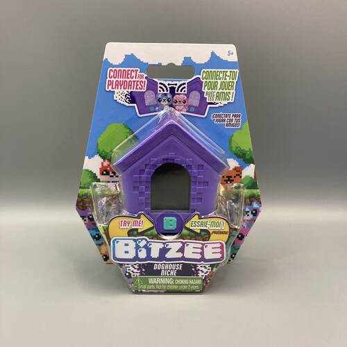 bitzee比斯精灵电子宠物机游戏宠物喂养赛博狗屋spinmaste玩具