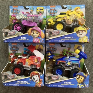 汪汪队立功大队玩具救援大车队阿奇毛毛救援车狗狗天天小烁灰灰