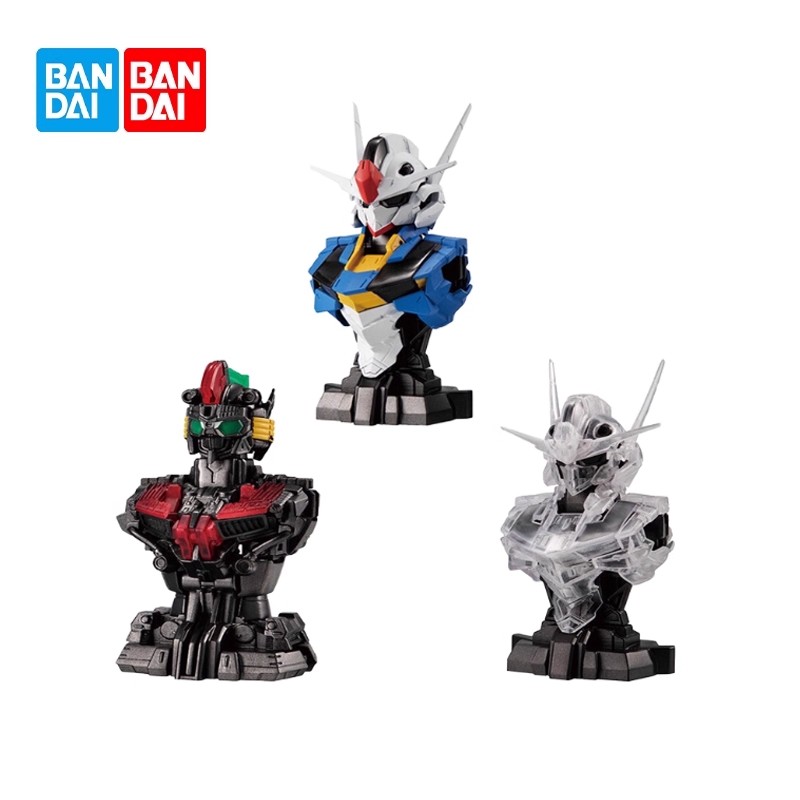 Bandai/万代 扭蛋水星的魔女MS机械胸像03 第三弹风灵高达 半身像