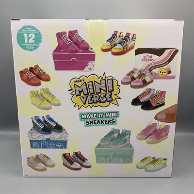 miniverse球鞋运动鞋子MGA玩具微缩惊喜球盲盒儿童手工diy