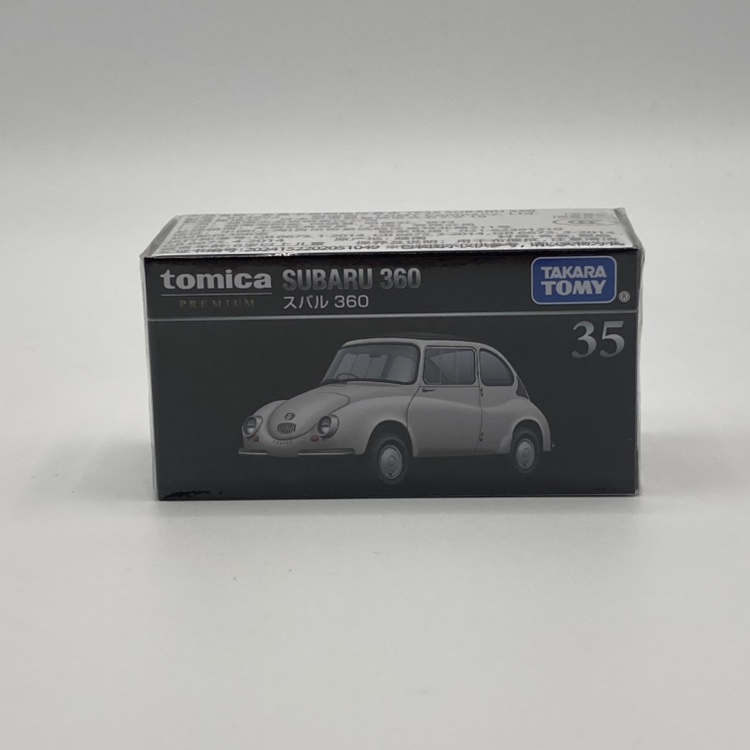 TOMY/多美卡仿真合金小汽车模型 黑盒TP35斯巴鲁360车933892