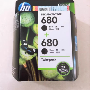 4538 4678 5088 原装 3838黑彩套装 3636 2138 HP680双黑墨盒3638