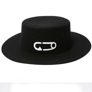 上海滩帽子男女英伦复古礼帽新郎官直播韩版潮绅士大檐宽檐帽子