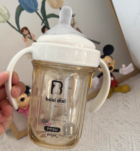 适配波西迪西奶嘴新版偏心吸管嘴奶嘴重力球管奶瓶配件