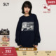 oversize印花套头卫衣030HAR01 SLY 5571 冬季 新品 vug联名