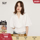 秋季 衬衫 新品 SLY 甜美文艺风收腰泡泡袖 短袖 女030HAR30 0861