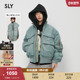 秋季 新品 工装 SLY 风可拆卸宽松飞行员夹克棉服030IAY30 4461