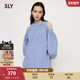 女030HAR30 sly 5401 甜美淑女风灯笼袖 露肩宽松衬衫 冬季 新品