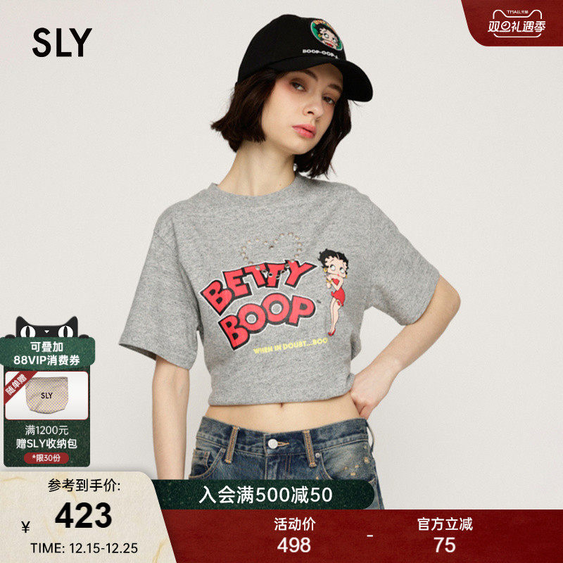 Betty Boop联名  宽松版型剪裁