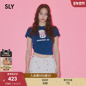 卡通印花短袖 Esther SLY Bunny 早秋新品 T恤030IAR01 0461