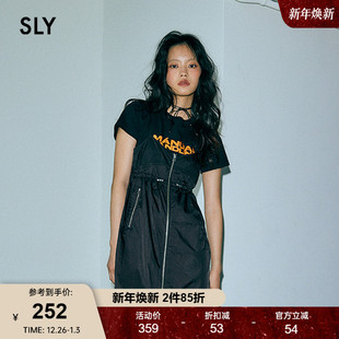 0191 Y2K辣妹风拉链多穿法吊带连衣裙女030HAZ33 SLY 春季