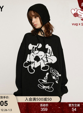 SLY x vug联名 春季趣味vug图案针织衫毛衣030HAR01-5561
