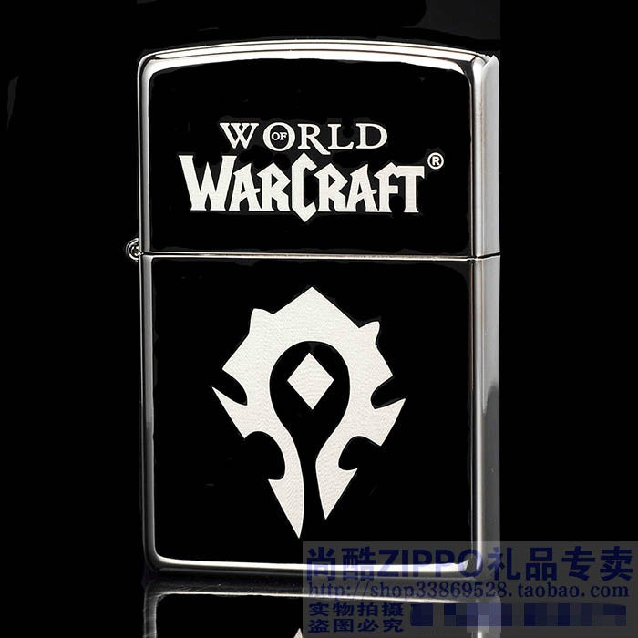 原装正品zippo打火机部落联盟