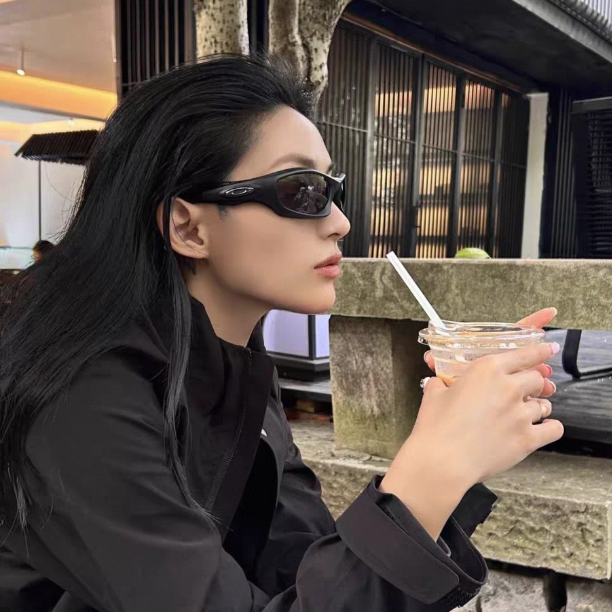 monster dog复古运动偏光防紫外线UV400墨镜男女户外自行车太阳镜