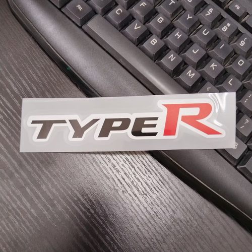 湾岸车贴适用于本田思域TYPER反光贴纸ek9 fd2车身装饰贴防水防晒