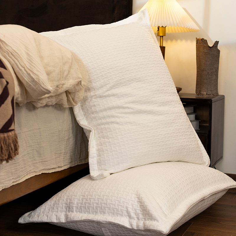 软糯提花大靠枕卧室腰枕