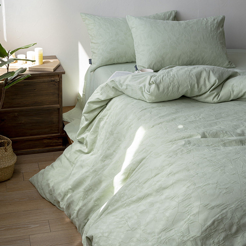 Zijpe~中古风四季款亲肤三层纱床单被套四件套全棉纯棉纱布床笠式,床上用品,床品套件/四件套/多件套,淘宝优惠券,粉丝福利购,淘宝优惠卷