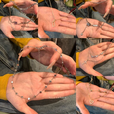 超值大捡漏！福利款！项链颈链2025新款爆款爆闪！轻奢高级感