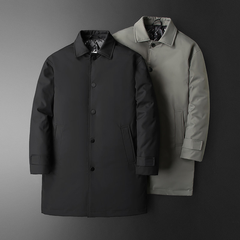 男士商务休闲白鸭绒外穿长款羽绒服外套1188/p285偏大款398,商品下架区,钱塘7038(原5007）