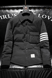 2026新品男士90羽绒服短款衬衫羽绒服yr6609-1/P265长期有货，男装羽绒服，钱塘7038(原5007）