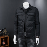 2025衬衫90白鸭绒羽绒服冬装男加厚羽绒88030/p285长期货368，男装羽绒服，钱塘7038(原5007）