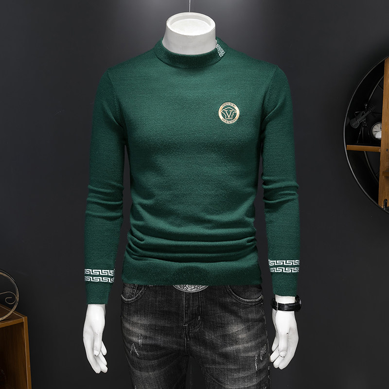 2026男装毛衣半高领羊毛衫加厚针织衫毛织衫98091p135长期有货，男装针织衫/毛衣，钱塘7038(原5007）
