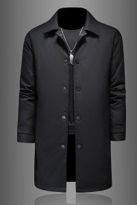 男士商务休闲白鸭绒外穿长款羽绒服外套 1188/p285偏大款398图片