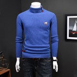 2021冬款男士高领羊绒衫时尚针织衫打底衫潮1702p/245，男装针织衫/毛衣，钱塘7038(原5007）