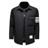 2026新品男士90羽绒服短款衬衫羽绒服yr6609-1/P265长期有货，男装羽绒服，钱塘7038(原5007）