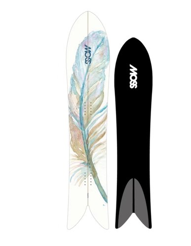 幻速极限2324款MOSS滑雪板单板男女粉雪野雪自由式大山滑雪成人