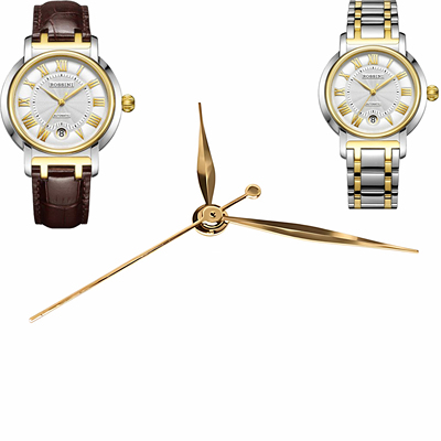 罗西尼7565原装精钢指针原厂正品时分秒刻度针515711机械表针套针