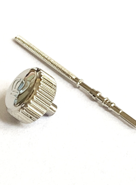 天王表把GS31203原装原厂正品31203防水把头调时精钢旋钮把的按键