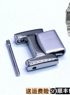 天王表LS3361原装正品表带节尾节表扣钢带实心精钢表链男款加长节