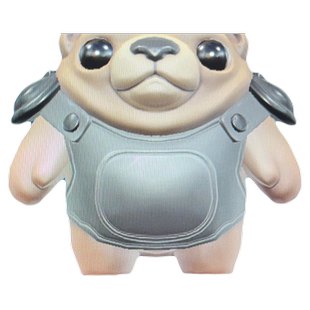 平头哥兔刀乐小熊现货PVC手办摆件