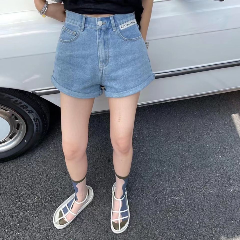 韩国女装短裤女夏薄款2026韩牛仔裤