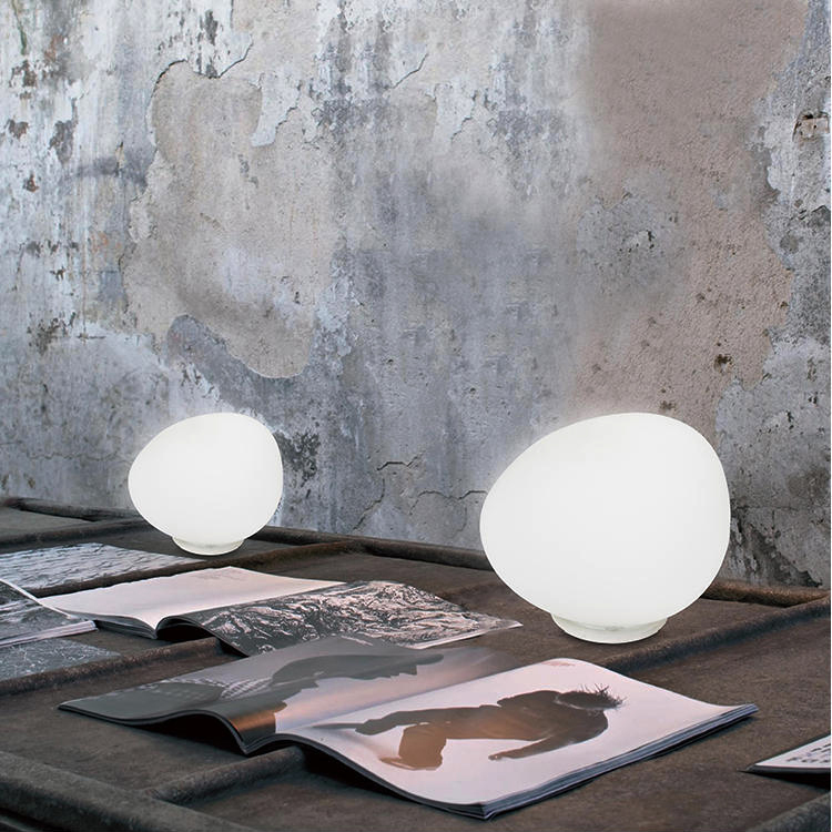 意大利Foscarini Gregg卧室书房儿童房售楼部样板房装饰石头台灯