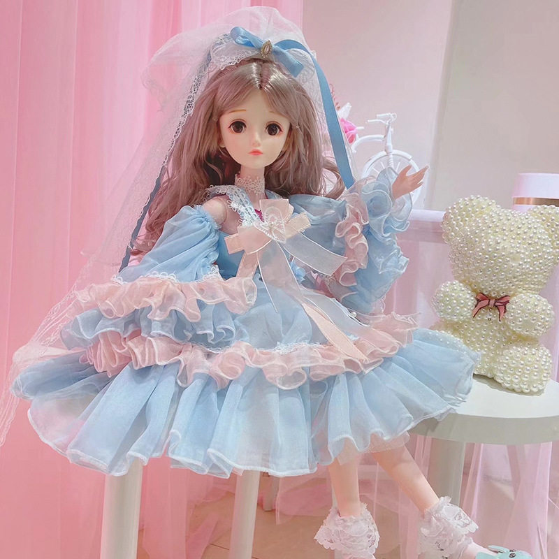 新品洛丽塔公主智能芭比娃娃60厘米女孩玩具洋娃娃雅德芭比