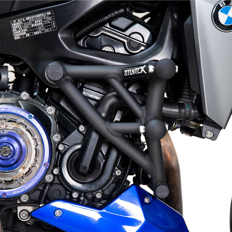STUNTCX适配宝马F900R护杠竞技杠加厚保险杠防摔棒护架改装配件