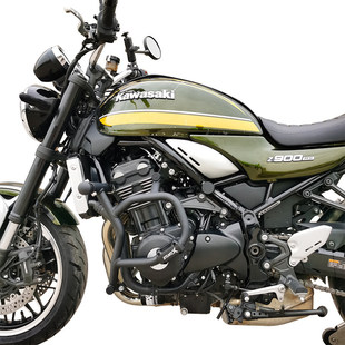 stuntcx护杠适用川崎Z900RS护杠护架弹簧缓冲防摔杠保险架防摔球