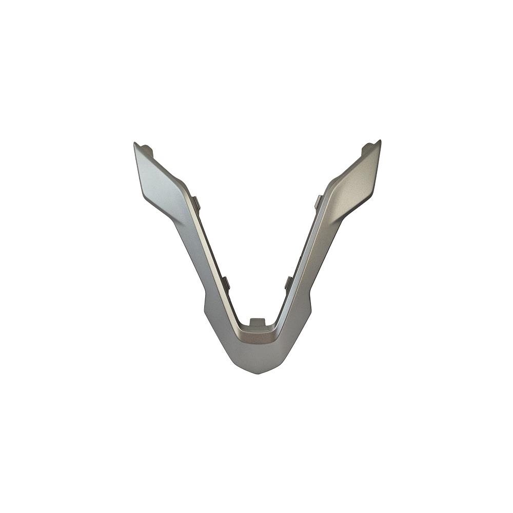 适用豪爵VSR125前斜板装饰盖HJ125T-39/39A面板装饰盖 挡风板饰条