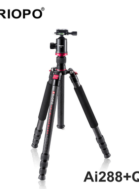 特价 TRIOPO捷宝碳纤维三脚架套装 Ai-288+Q-2